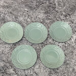 Mikasa English Countryside Celadon Collection DP400 Stoneware 6 3/4” Salad Plate